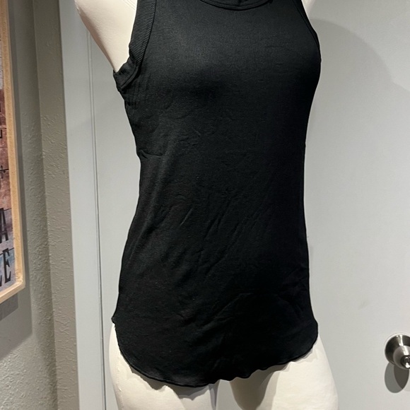 Nostalgia Black Fitted Tank Top - Picture 2 of 11